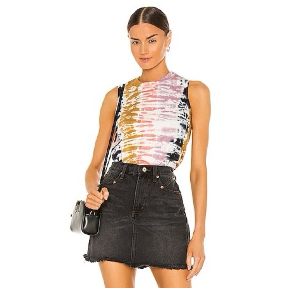 Electric & Rose Honey Tie-Dye Marley Tank Size XS